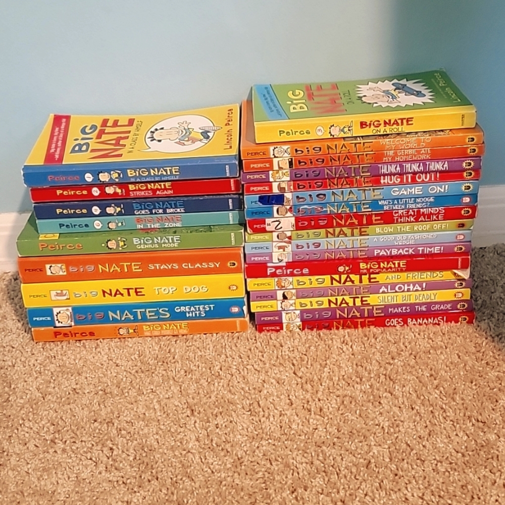 Huge 26 Book Big Nate Series Collection